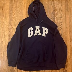 GAP Dark Blue Hoodie with Logo